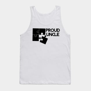 Autism Uncle Tank Top